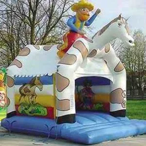 Hüpfburg Cowboy