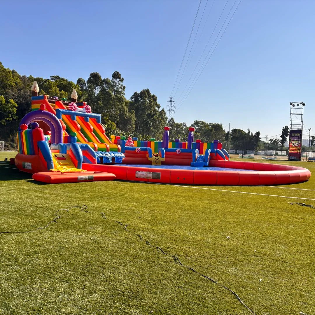 Water Fun Park Wasserrutsche Water Fun Park Seitenansicht