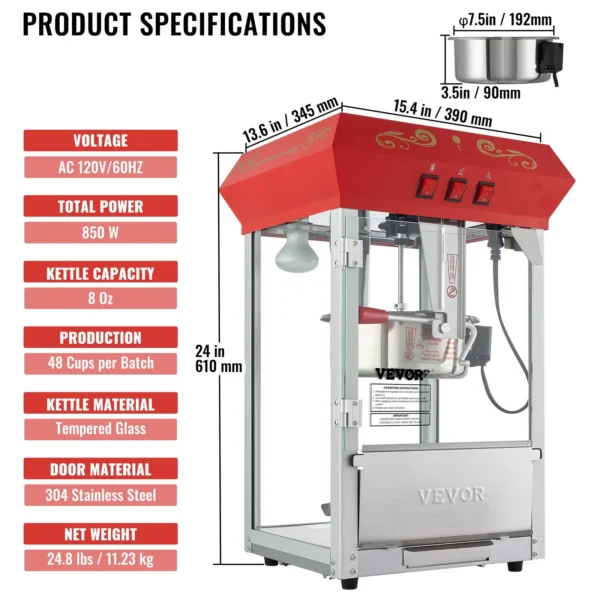 Popcornmaschine mieten